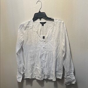 Banana Republic White Women's Blouse